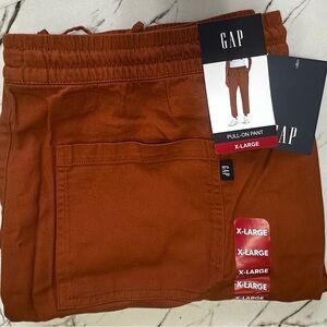 GAP Gingerbread Pull-On Pants - XL
